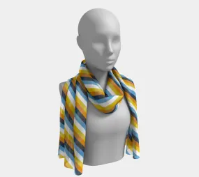Aroace - V1 Striped Long Scarf