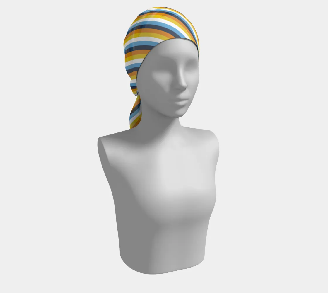 Aroace - V1 Striped Long Scarf