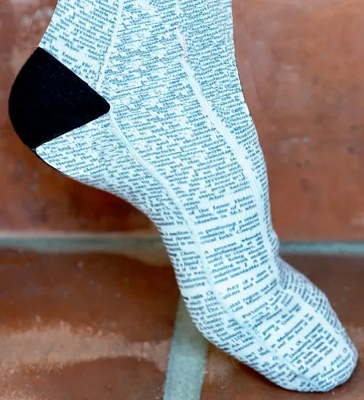 Artnwordz In Technicolor Socks
