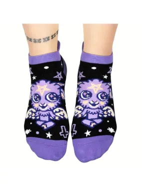 Baby Baphomet Ankle Socks