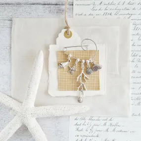 Beachcombing Swirl Pin Brooch