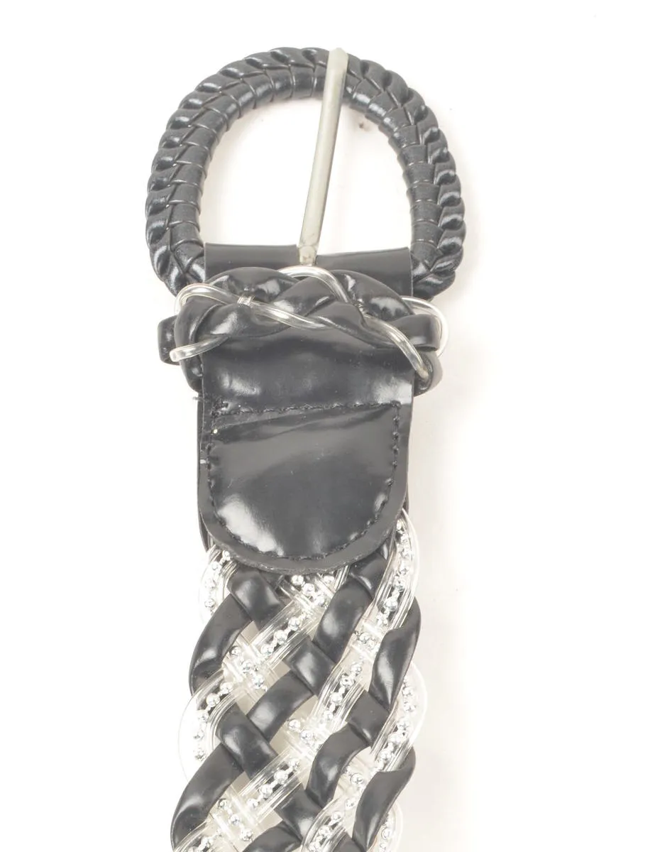 Beaded Woven Belt - M