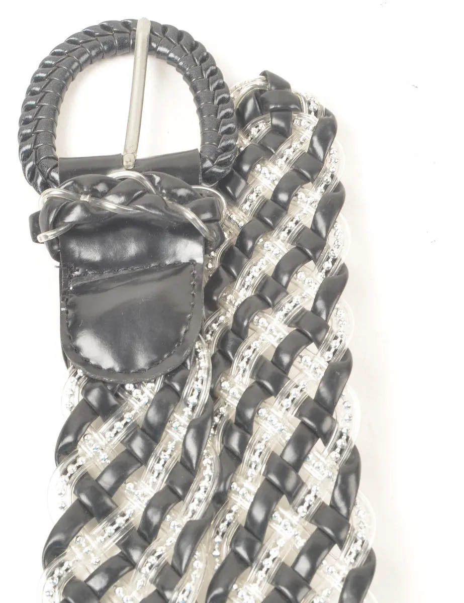 Beaded Woven Belt - M
