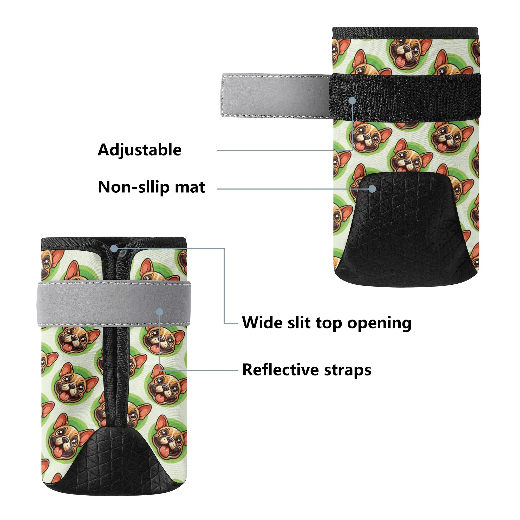 Bentley - Premium Dog Socks & Boots for French Bulldogs