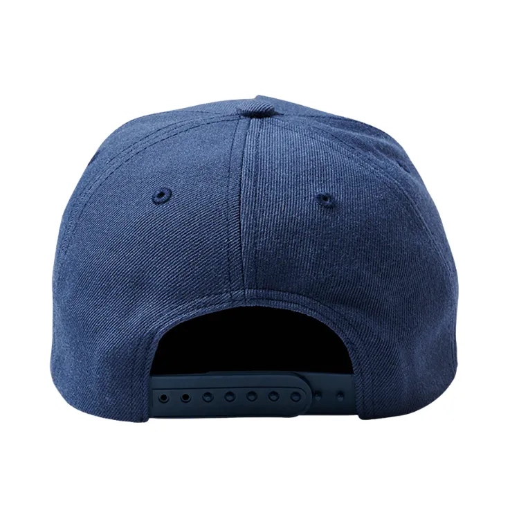 Brixton Linwood C MP Snapback - Flint Stone Blue/Navy/Orange
