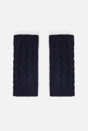 Cable Fingerless Gloves