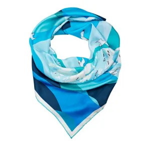 Cliffs of Dover Silk Scarf