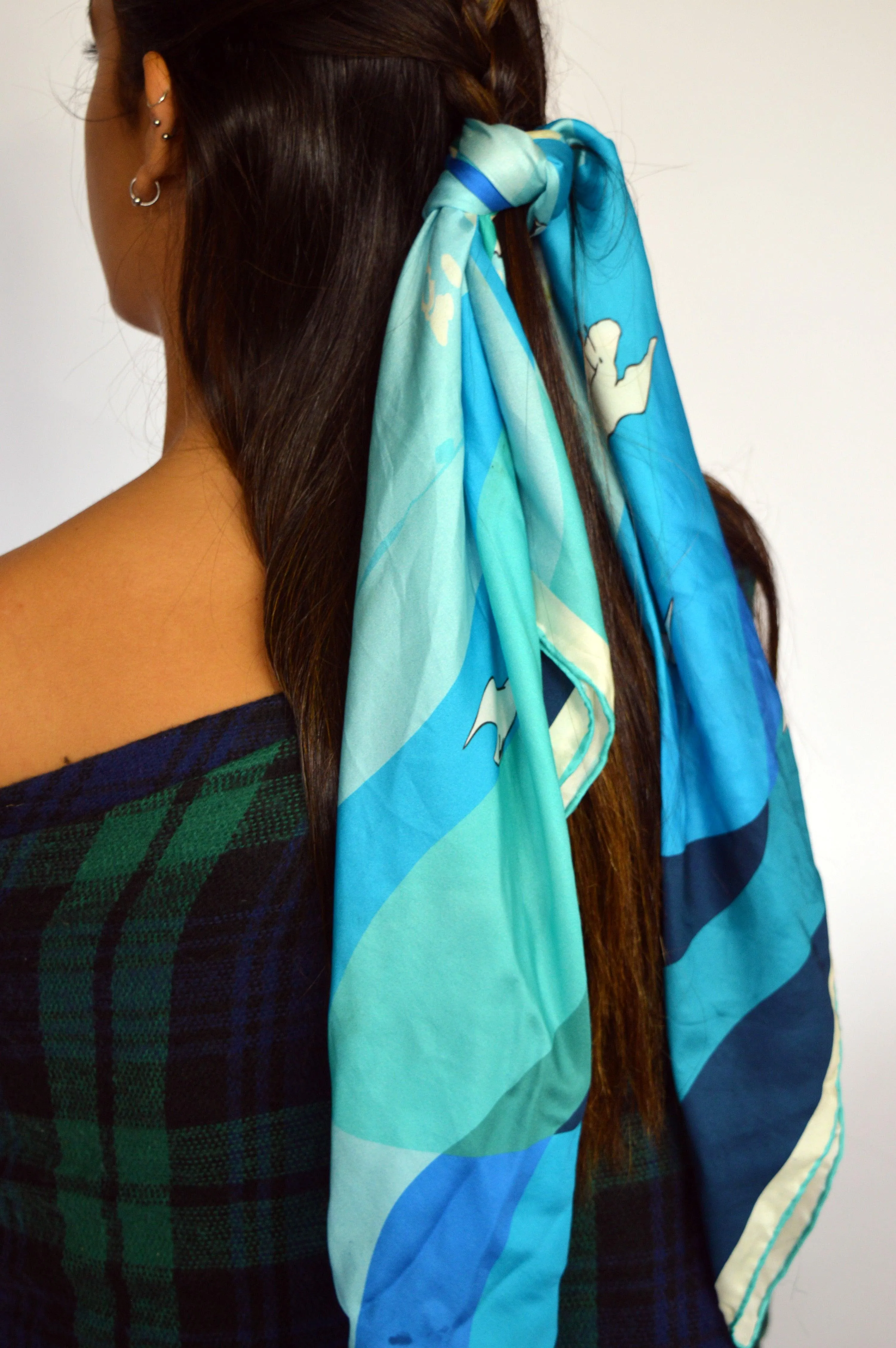 Cliffs of Dover Silk Scarf