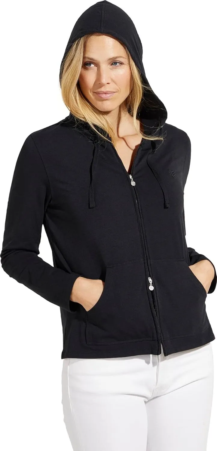 Coolibar UPF 50  Women's Seaside Hoodie - Sun Protective