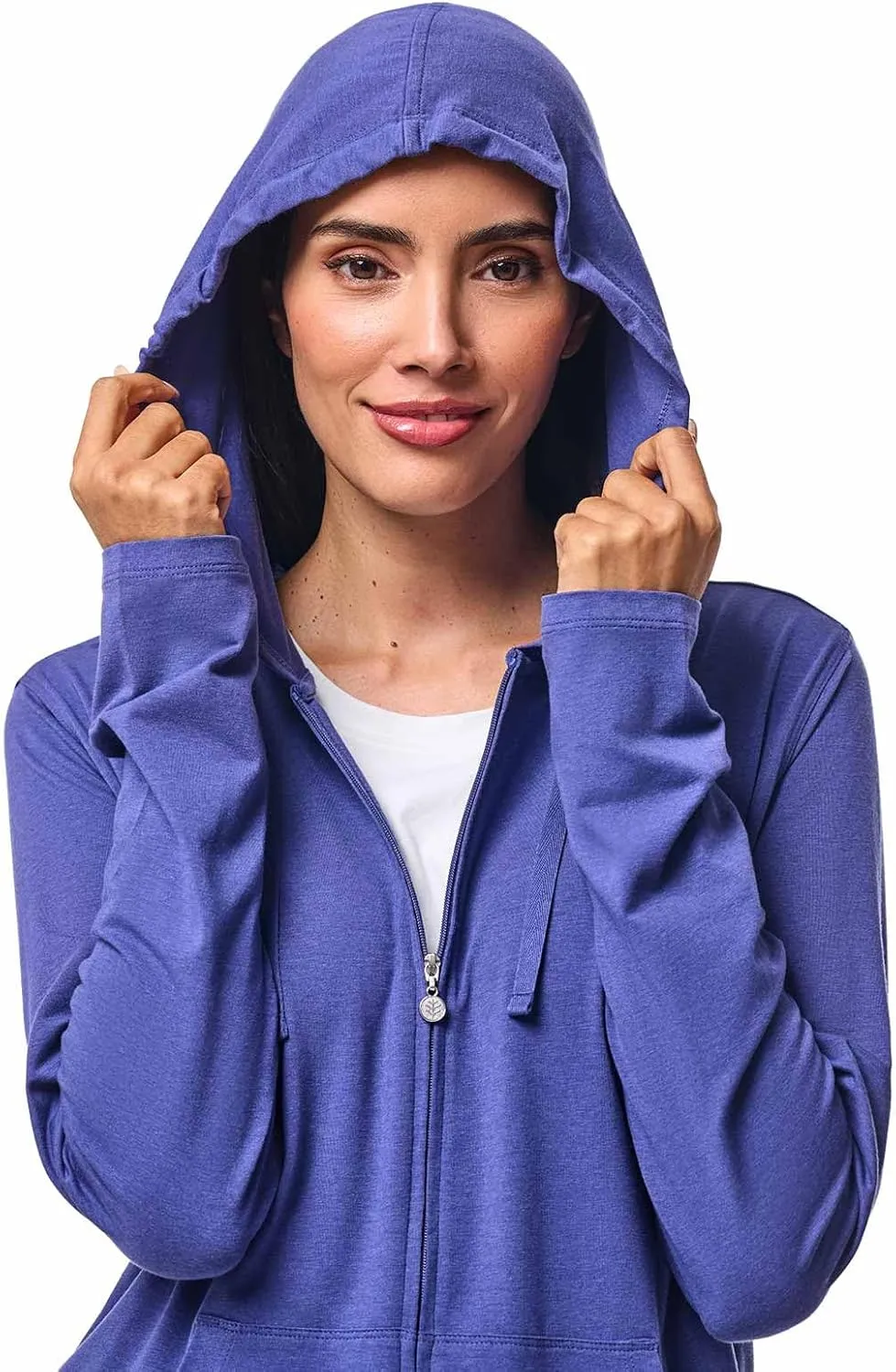 Coolibar UPF 50  Women's Seaside Hoodie - Sun Protective