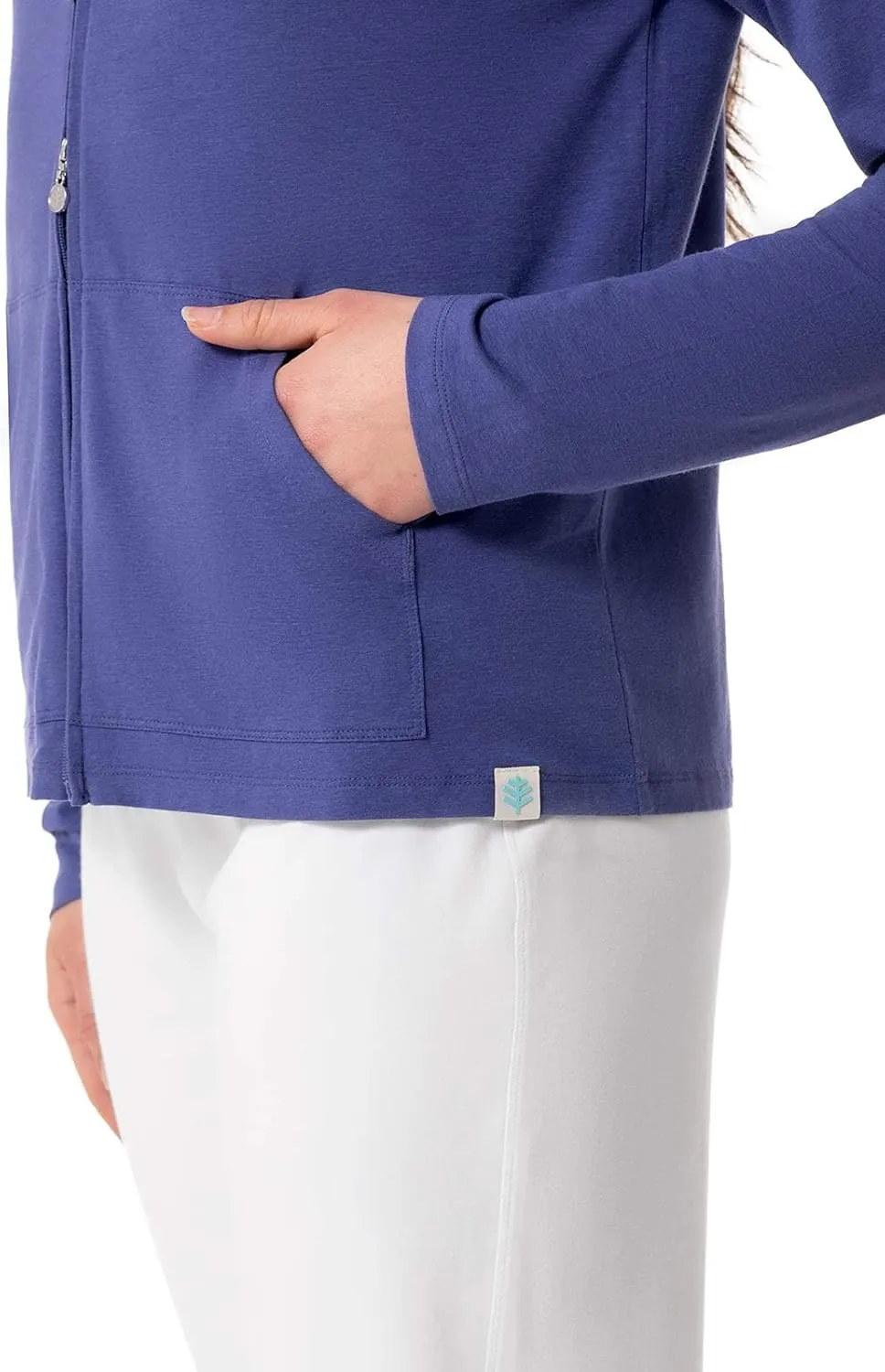 Coolibar UPF 50  Women's Seaside Hoodie - Sun Protective