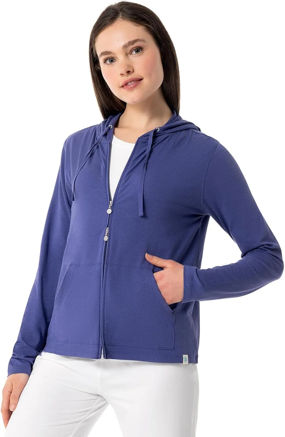 Coolibar UPF 50  Women's Seaside Hoodie - Sun Protective