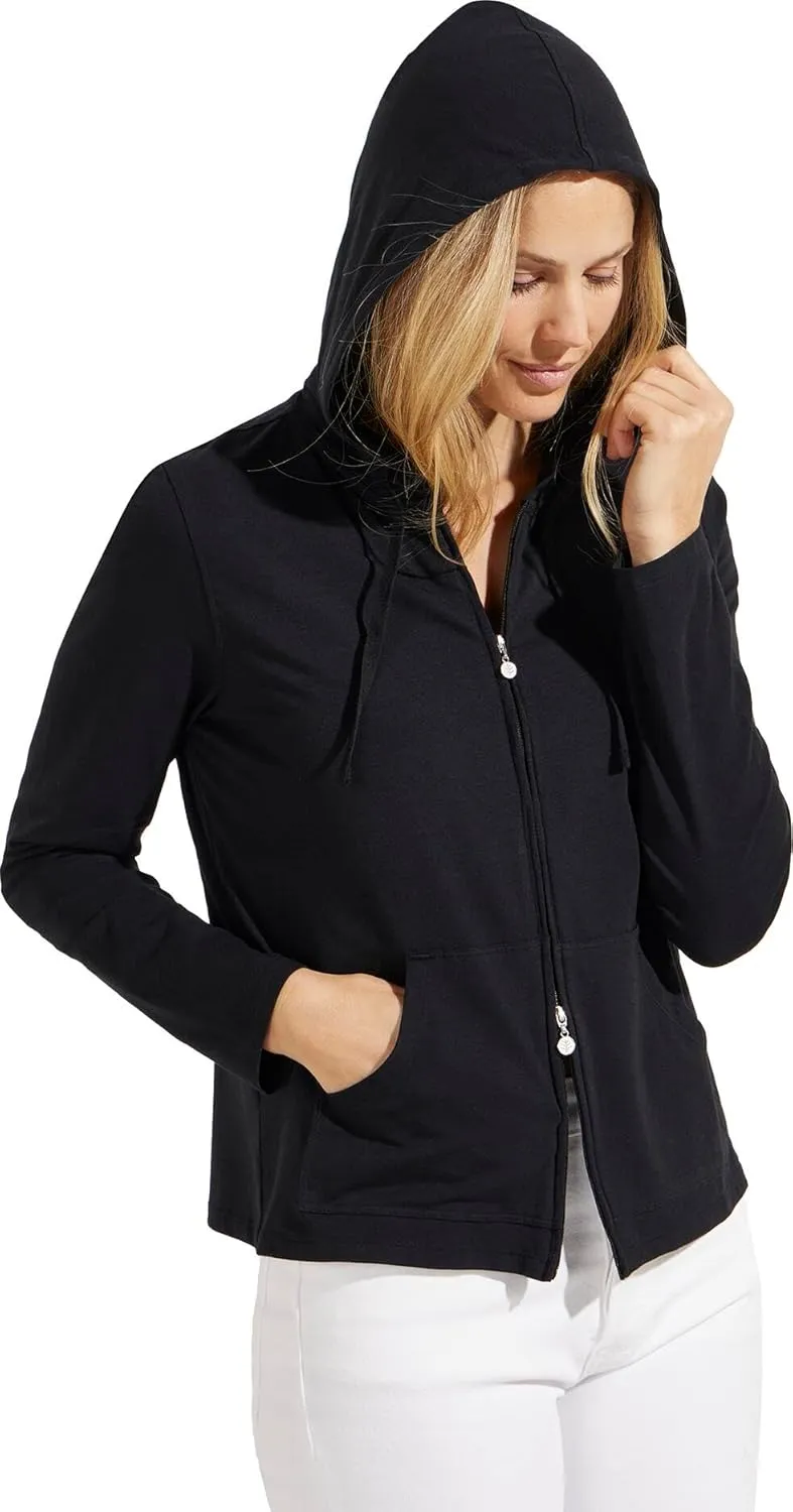 Coolibar UPF 50  Women's Seaside Hoodie - Sun Protective