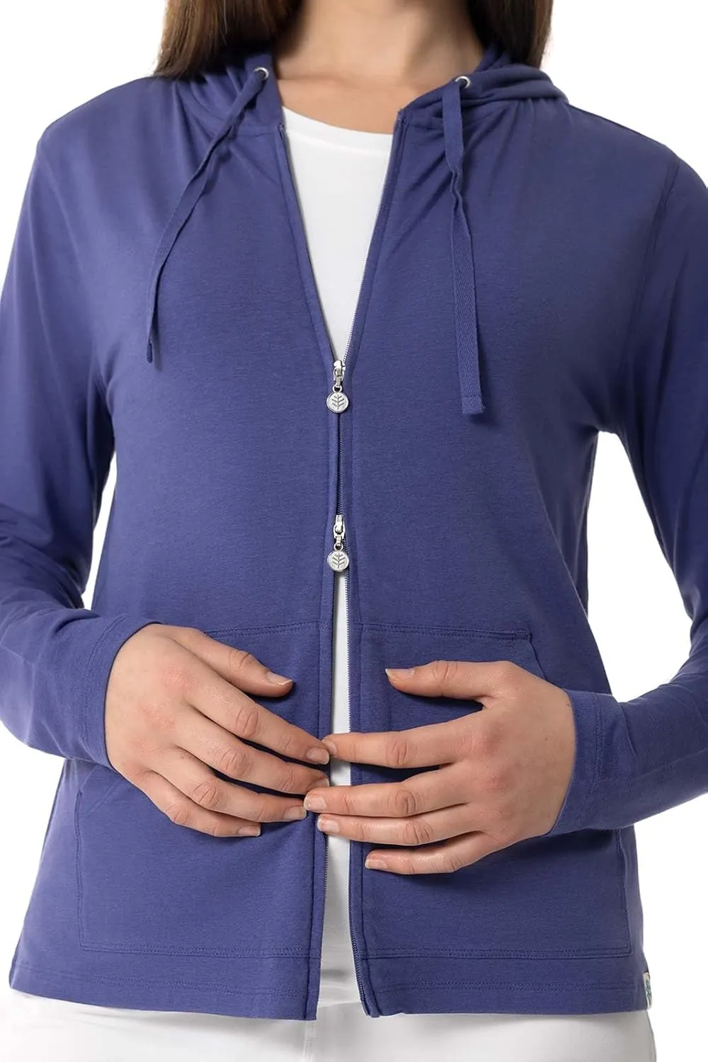 Coolibar UPF 50  Women's Seaside Hoodie - Sun Protective