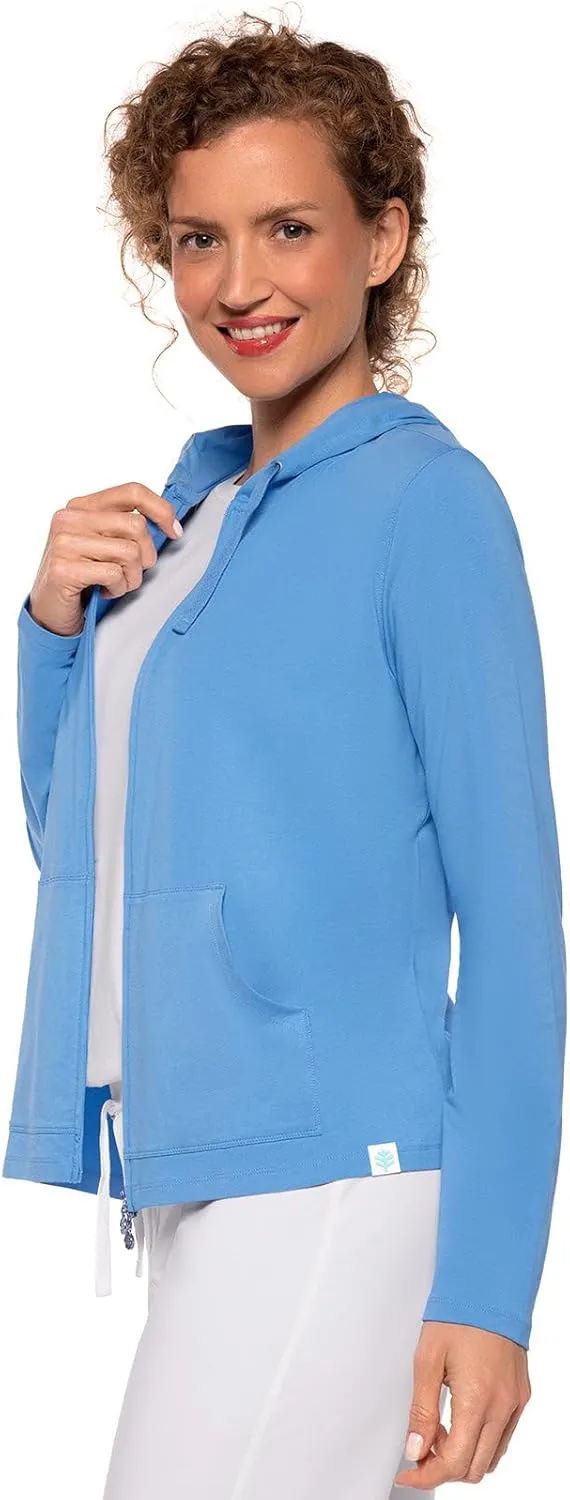 Coolibar UPF 50  Women's Seaside Hoodie - Sun Protective