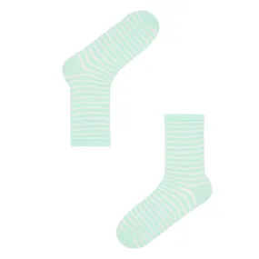 Cotton, Pastel Coloured, Striped Socks
