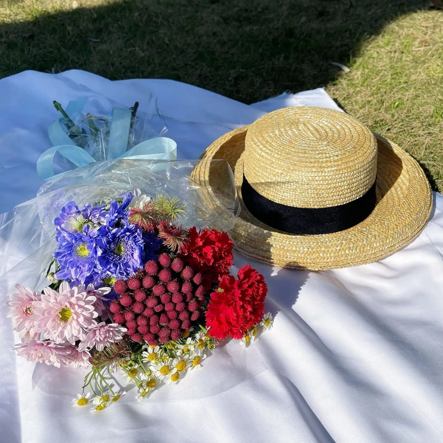 Crimping Brim Sun Hat Women Sun Hat Seaside Sunscreen Beach Hat