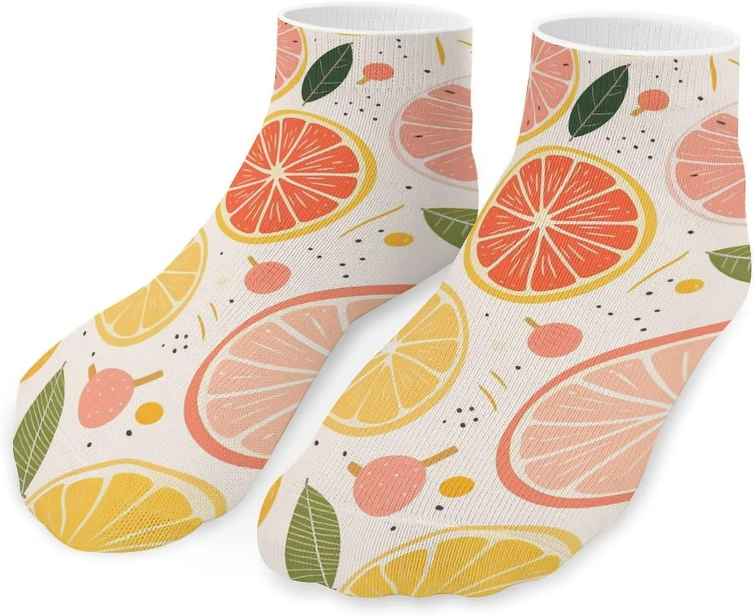 Cushion Ankle Running Socks Colorful Marble Pastel Blue Purple Low Cut Breathable Athletic Socks for Men Women 5 Pairs