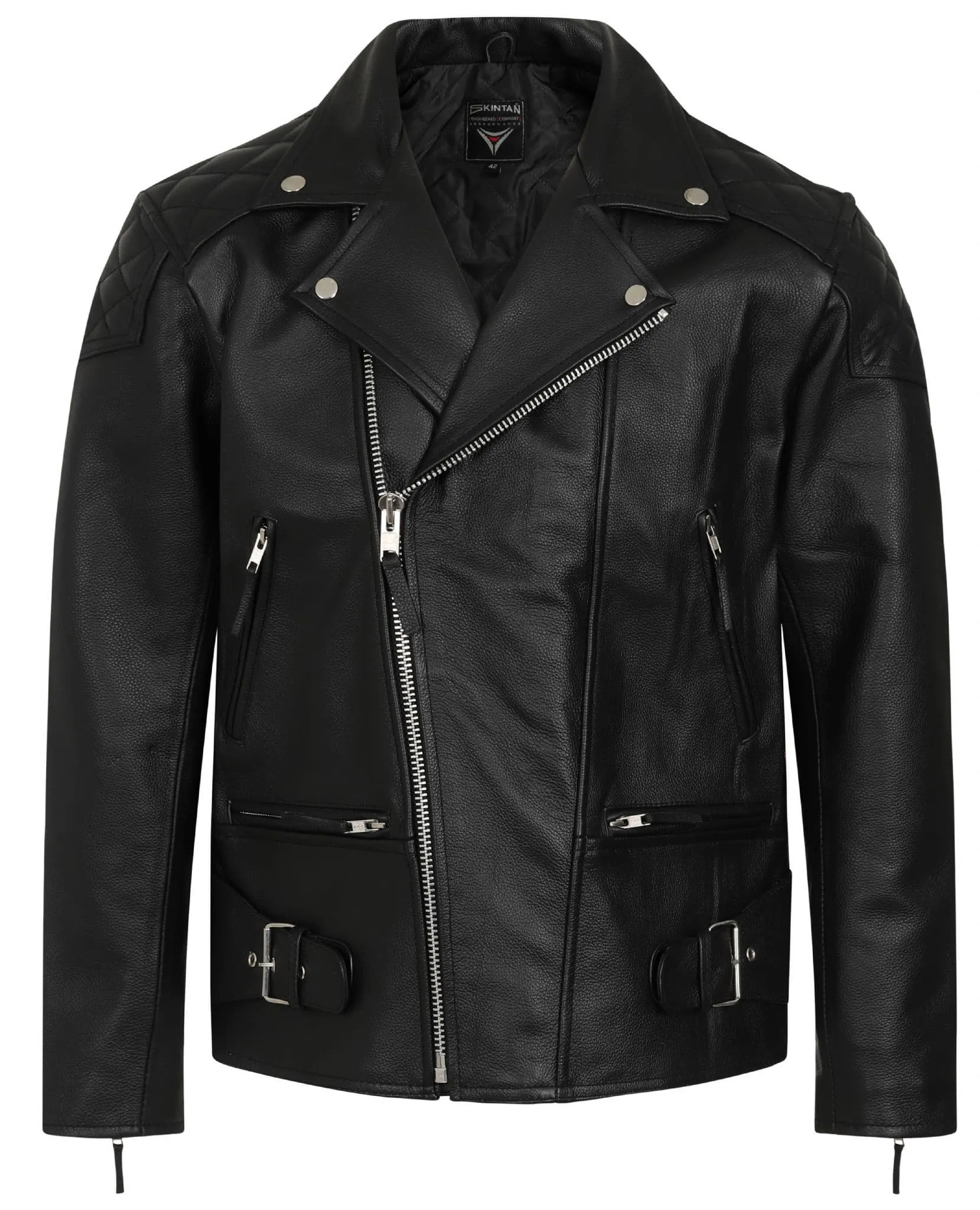 Diamond Fringed Biker Jacket