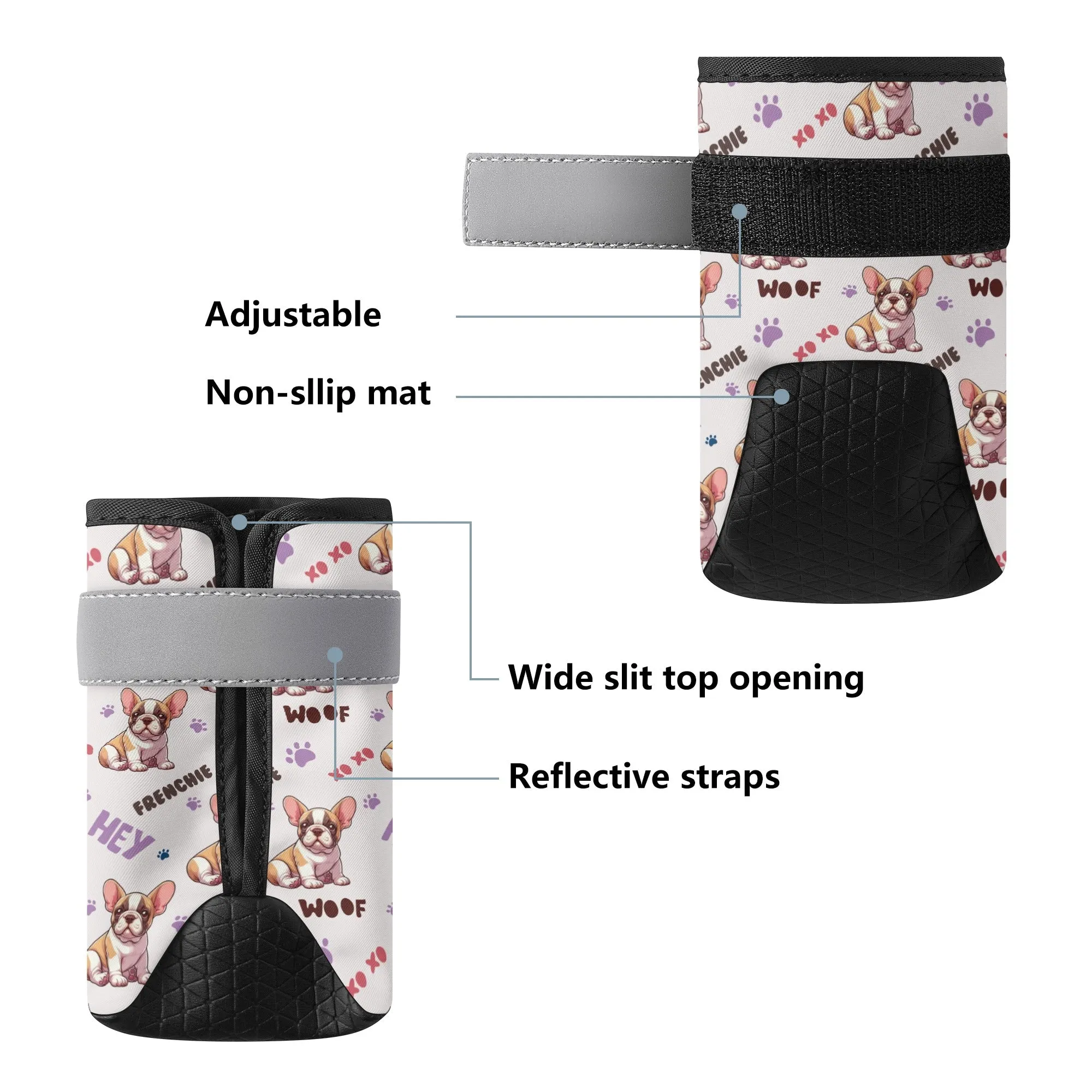 Eric - Premium Dog Socks & Boots for French Bulldogs