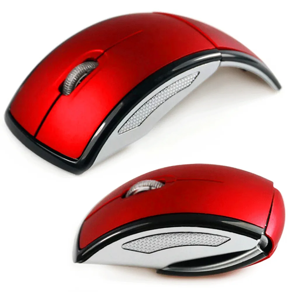 Foldable USB Operated Wireless Mouse
