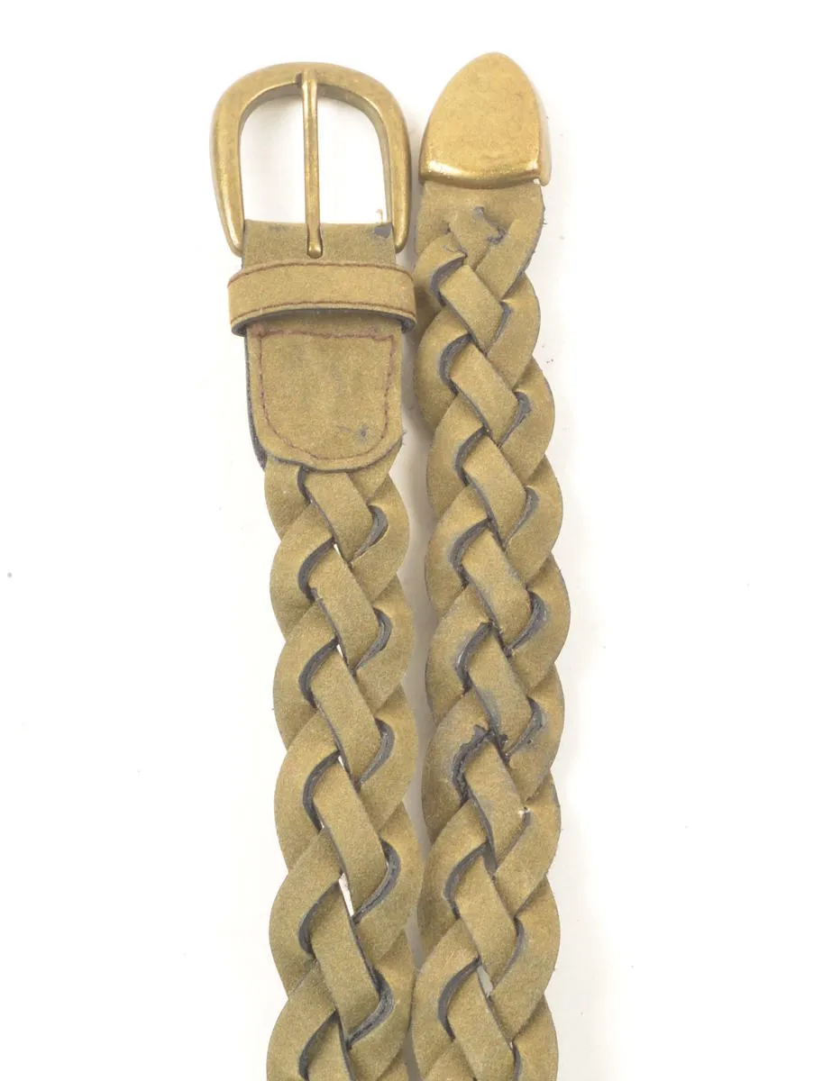 Green Woven Belt - M