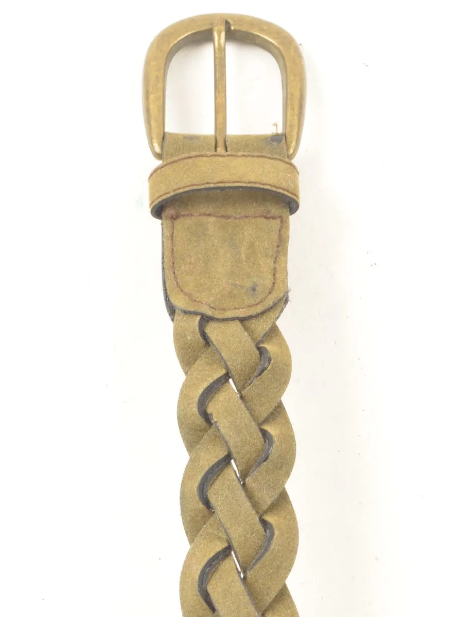 Green Woven Belt - M