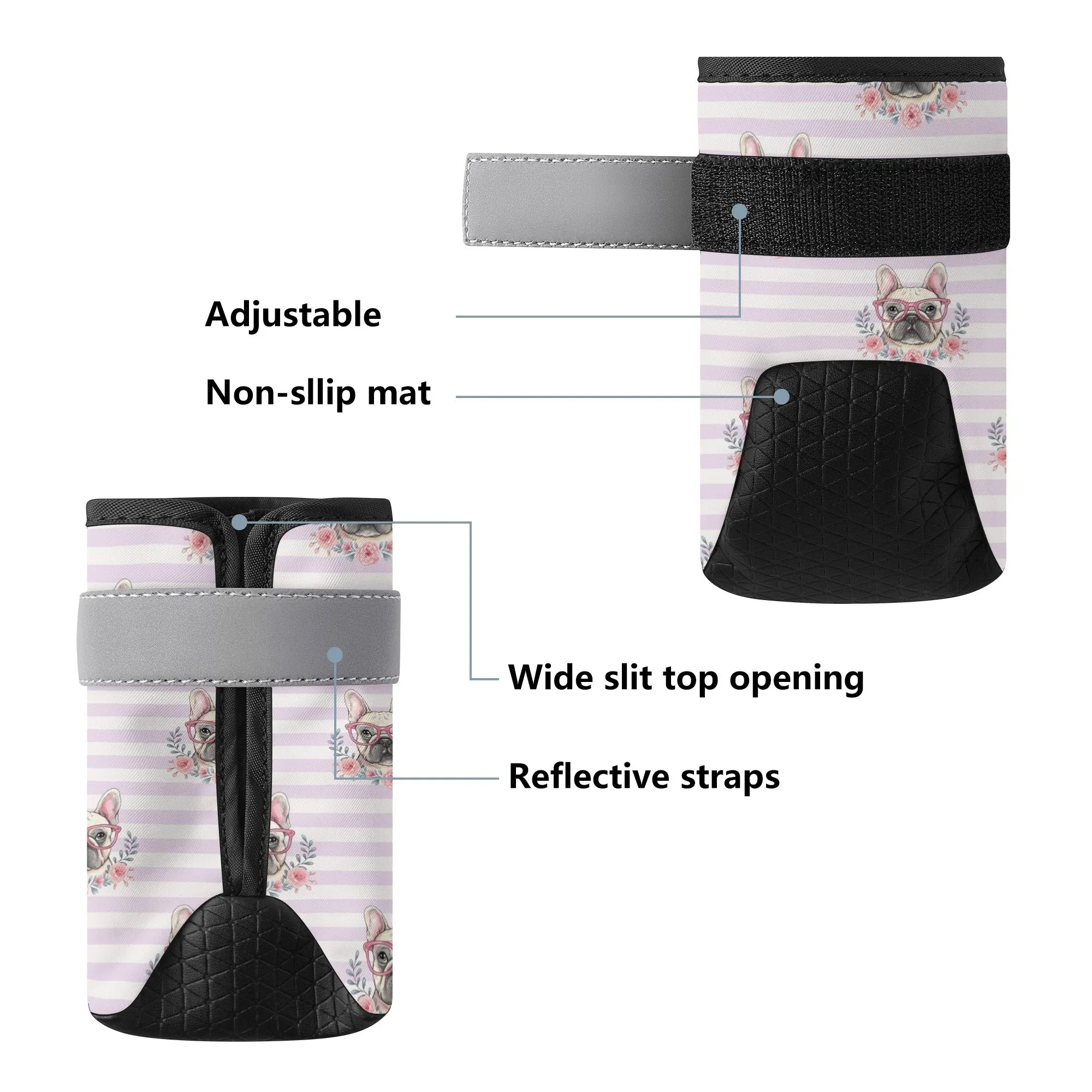 Jax - Premium Dog Socks & Boots for French Bulldogs