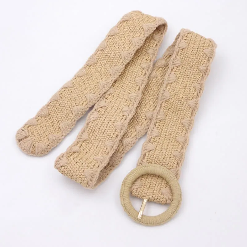 Knitted Belt Granola Girl Aesthetic