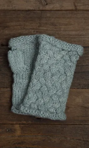 Lemon Marshmallow fingerless glove-Spearmint