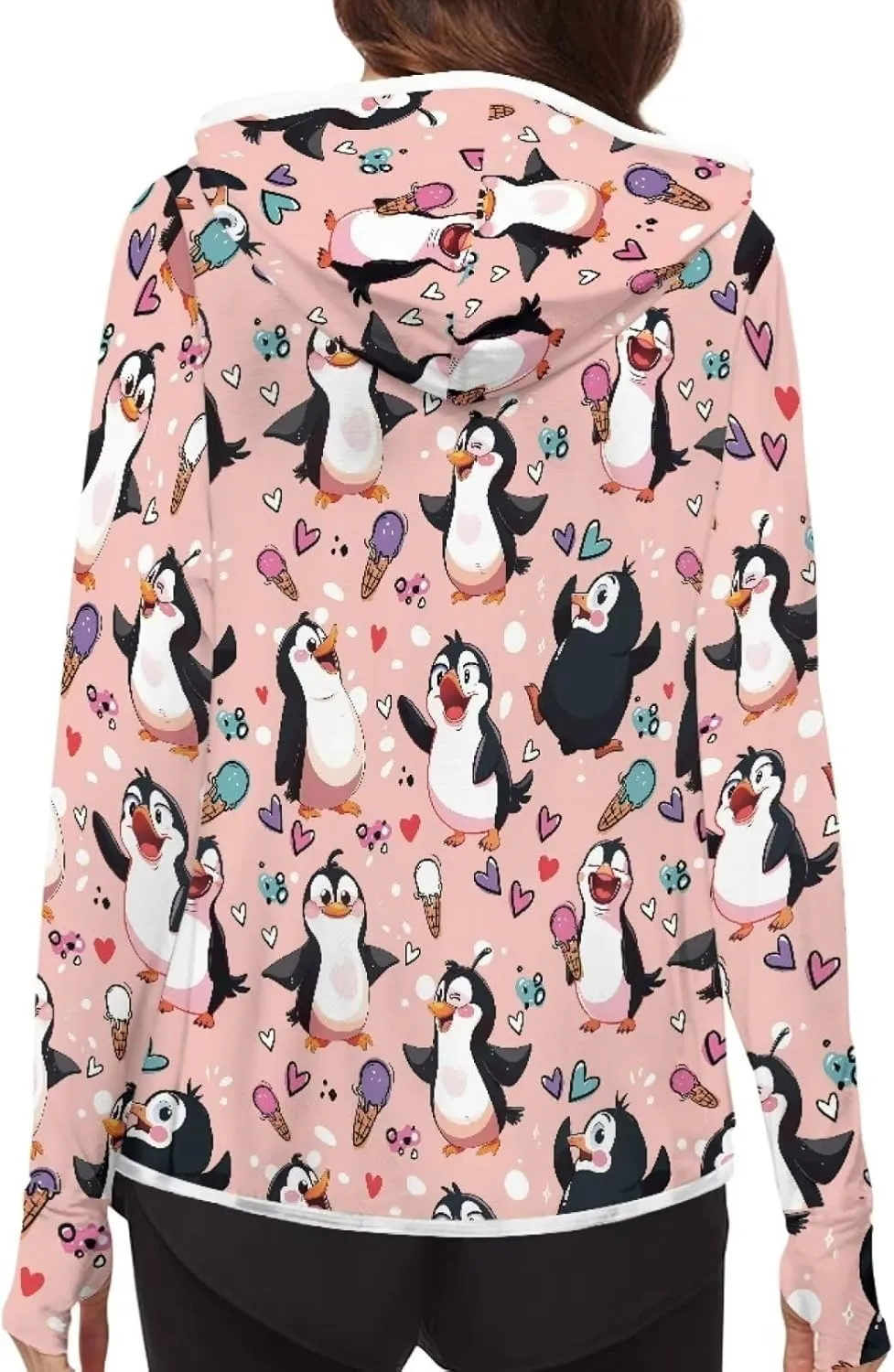 Long Sleeve Womens Sun-Proof Jacket Lightweight Cooling Sunscreen Shirt