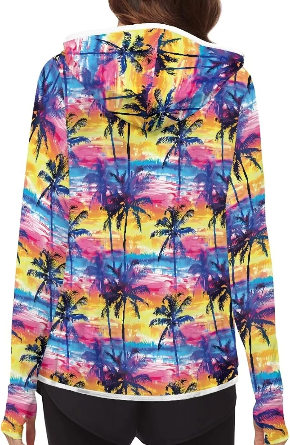 Long Sleeve Womens Sun-Proof Jacket Lightweight Cooling Sunscreen Shirt