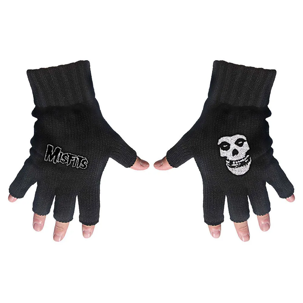 Misfits "Logo" Fingerless Gloves