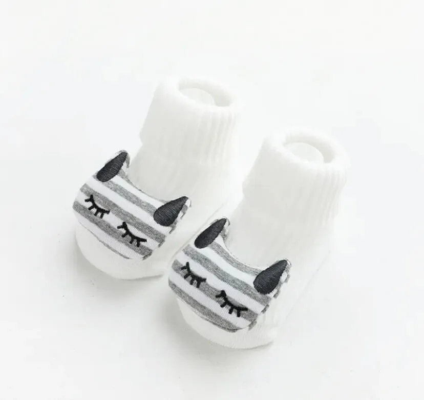 New Unisex Printed 3D Cotton Socks