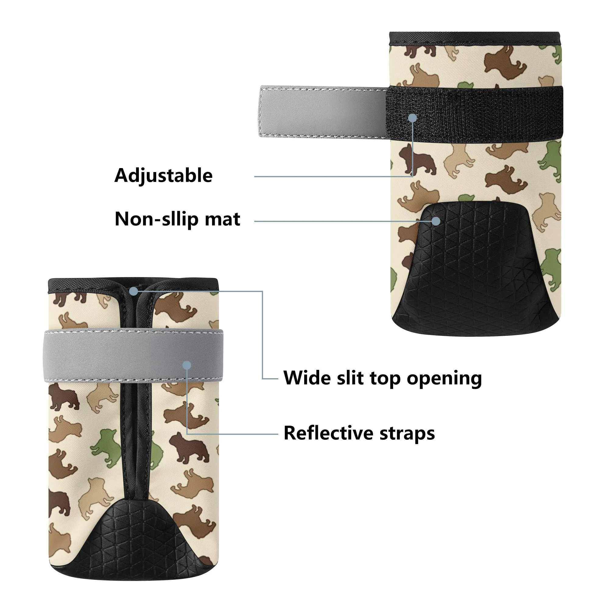 Oliver - Premium Dog Socks & Boots for French Bulldogs