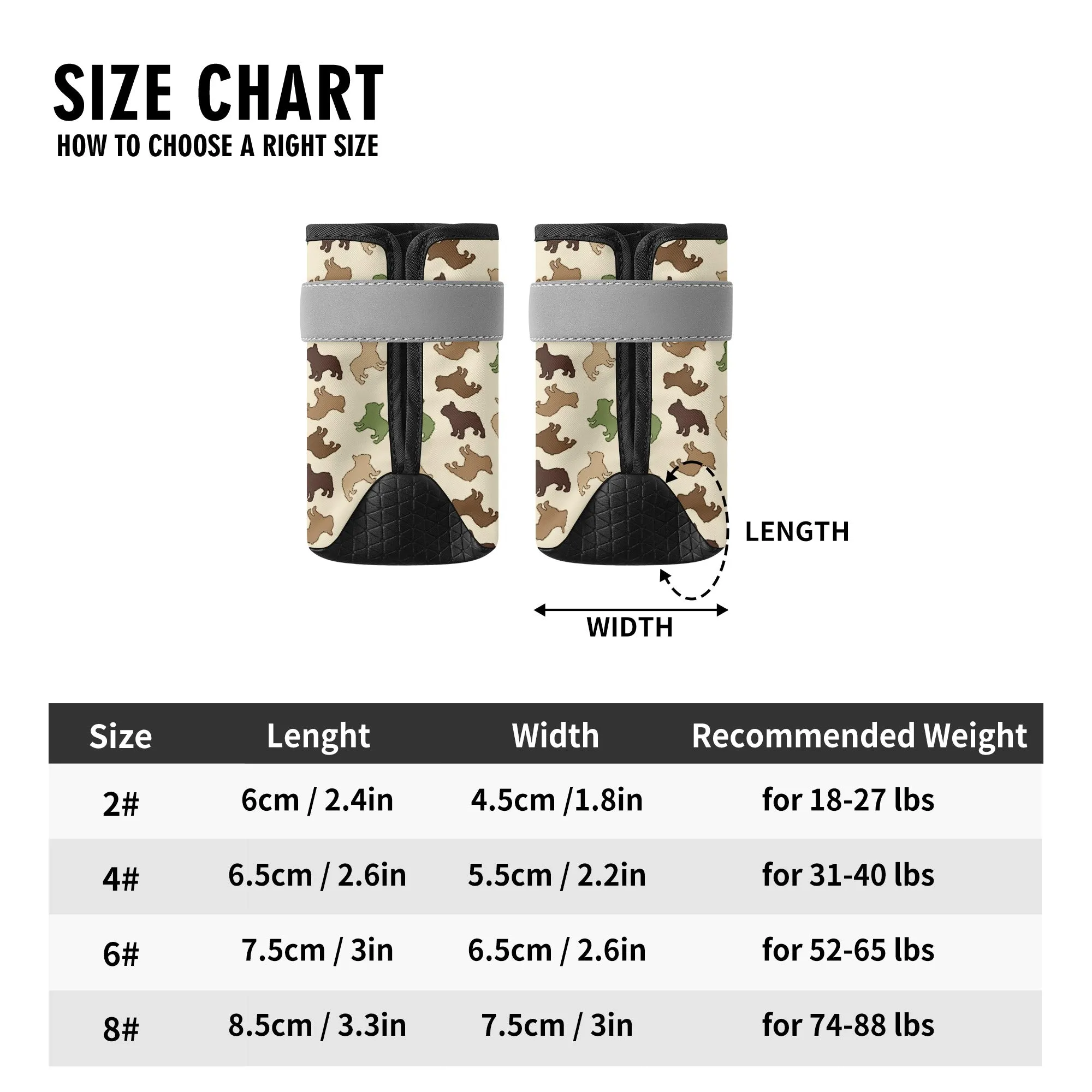 Oliver - Premium Dog Socks & Boots for French Bulldogs