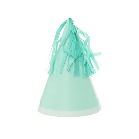 Pastel Mint Party Hats (10 pack)
