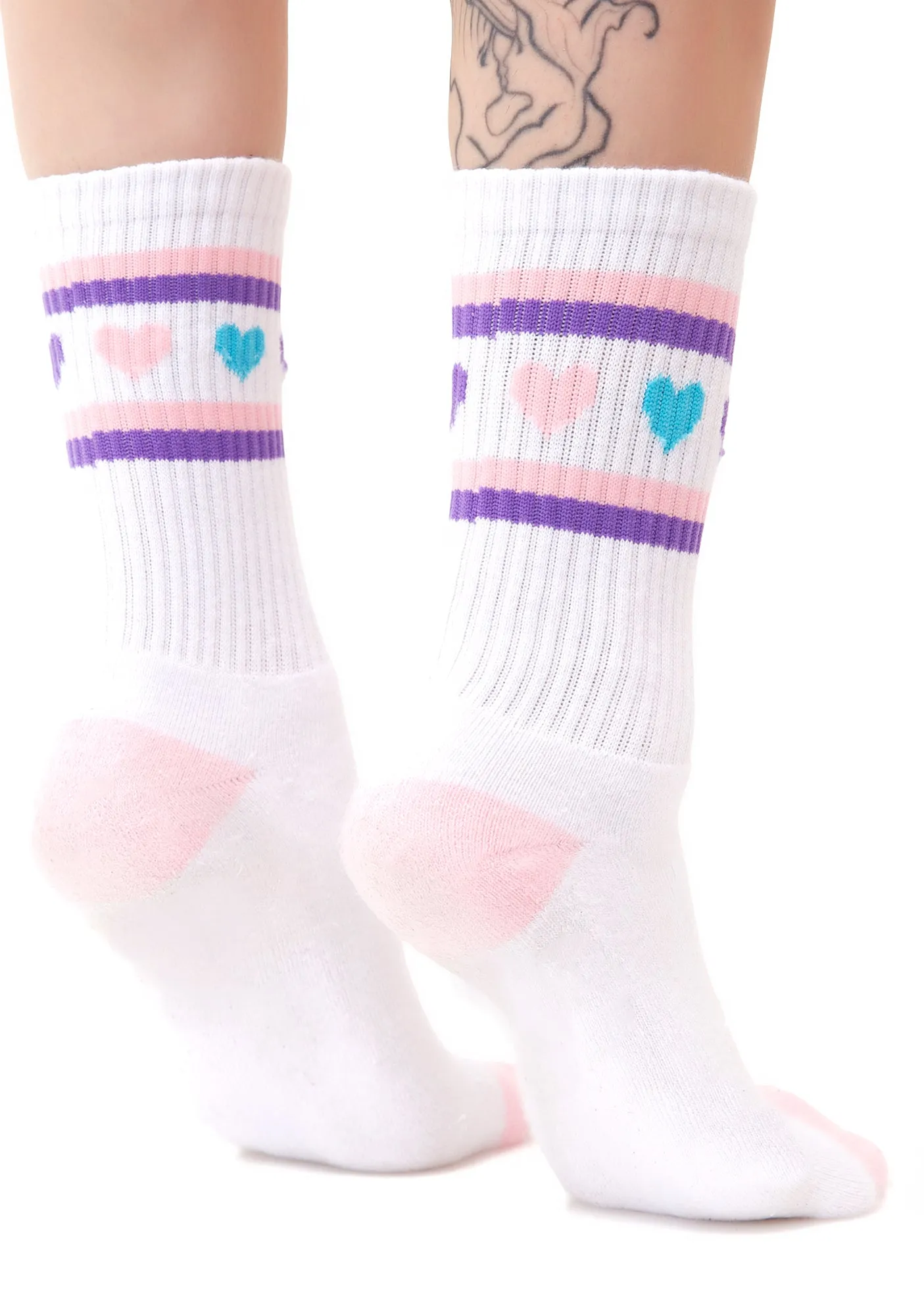 Pastel Romance Socks