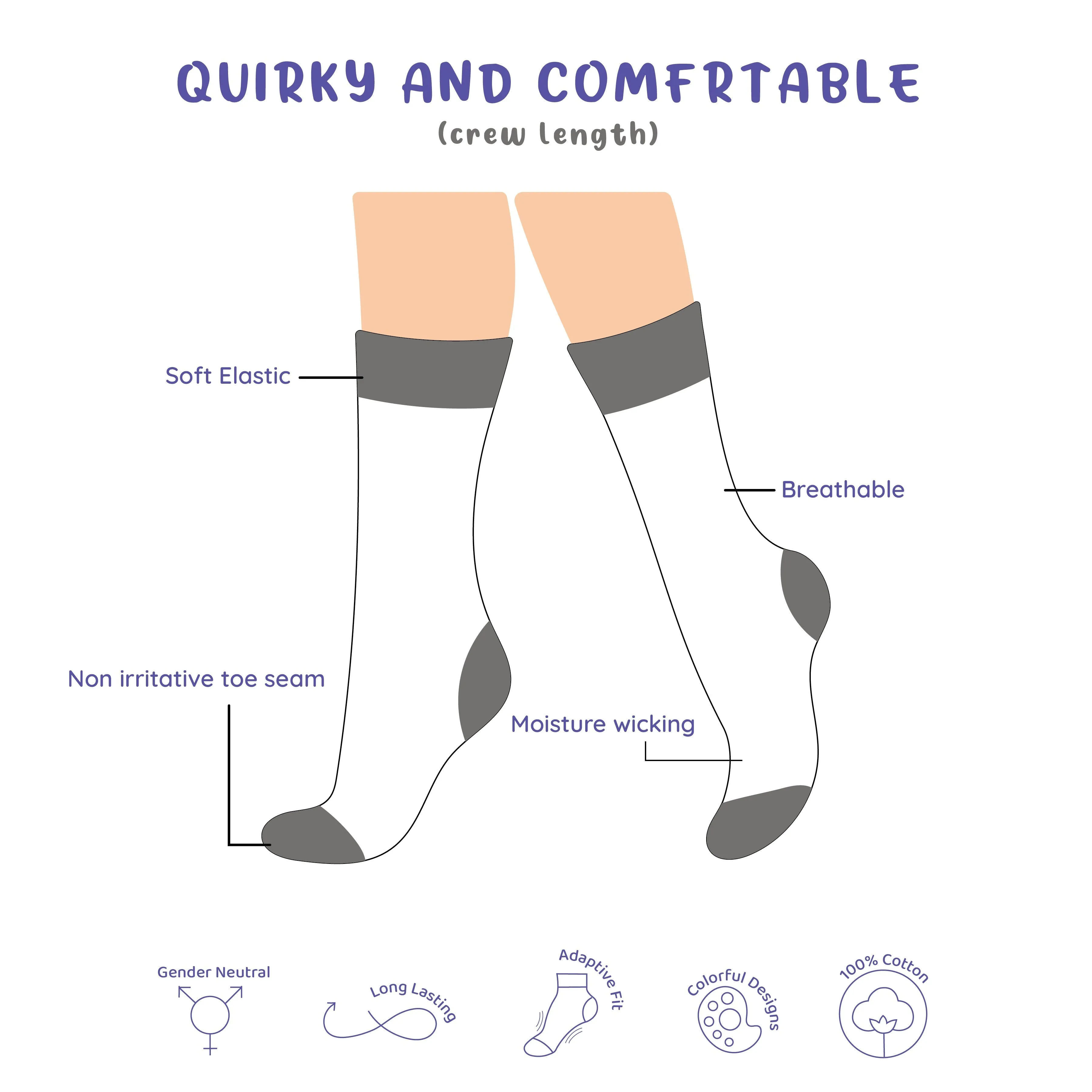 Perfect Four Socks