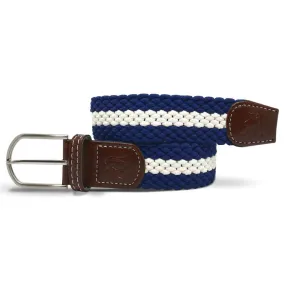 Repreve Woven Belt Blue & White Stripe