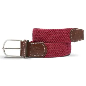 Repreve Woven Belt Burgundy
