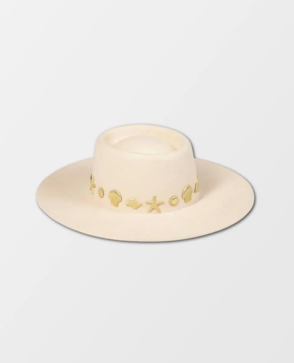 Seaside Boater Ivory
