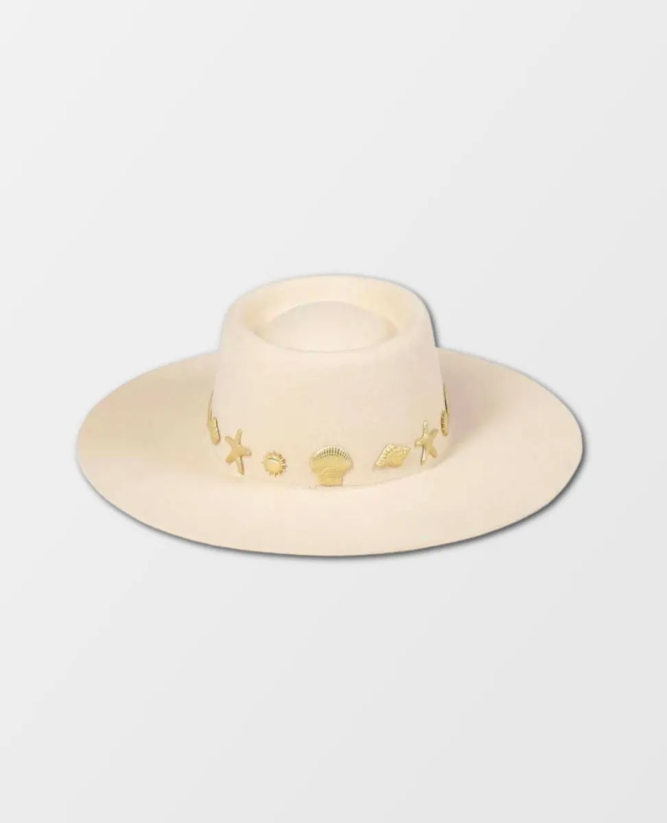Seaside Boater Ivory