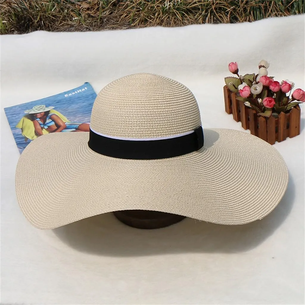 Seaside Outing Sun Shade Sun Protection Brim Hat Beach Hat