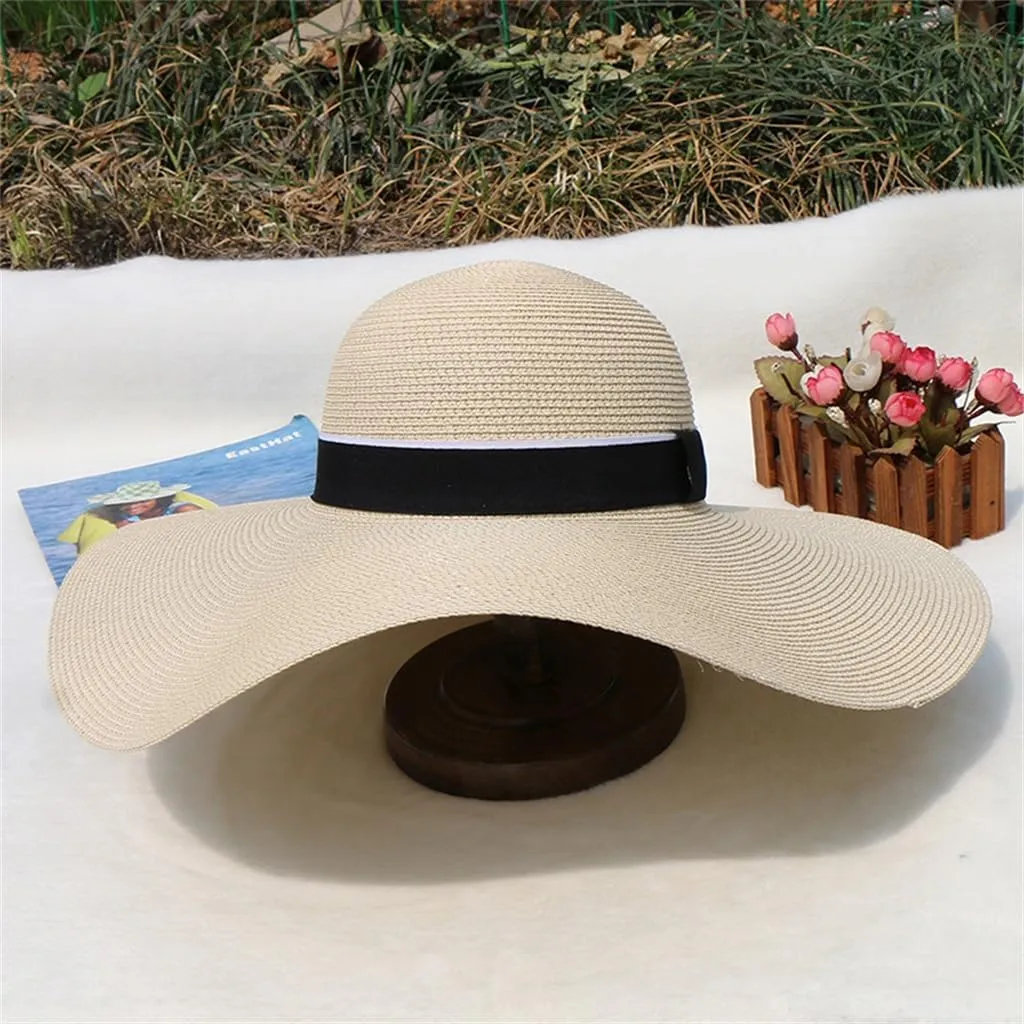 Seaside Outing Sun Shade Sun Protection Brim Hat Beach Hat