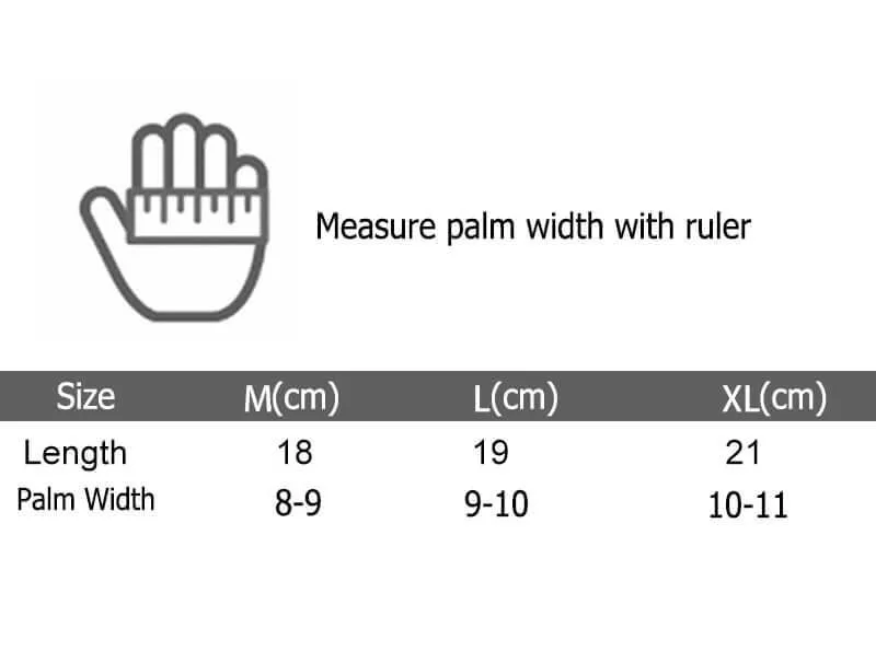 Shock Resistant Touchscreen Leather Biker Gloves