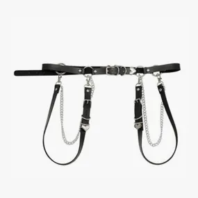 Shoulder Straps Chain Belt Harness Set