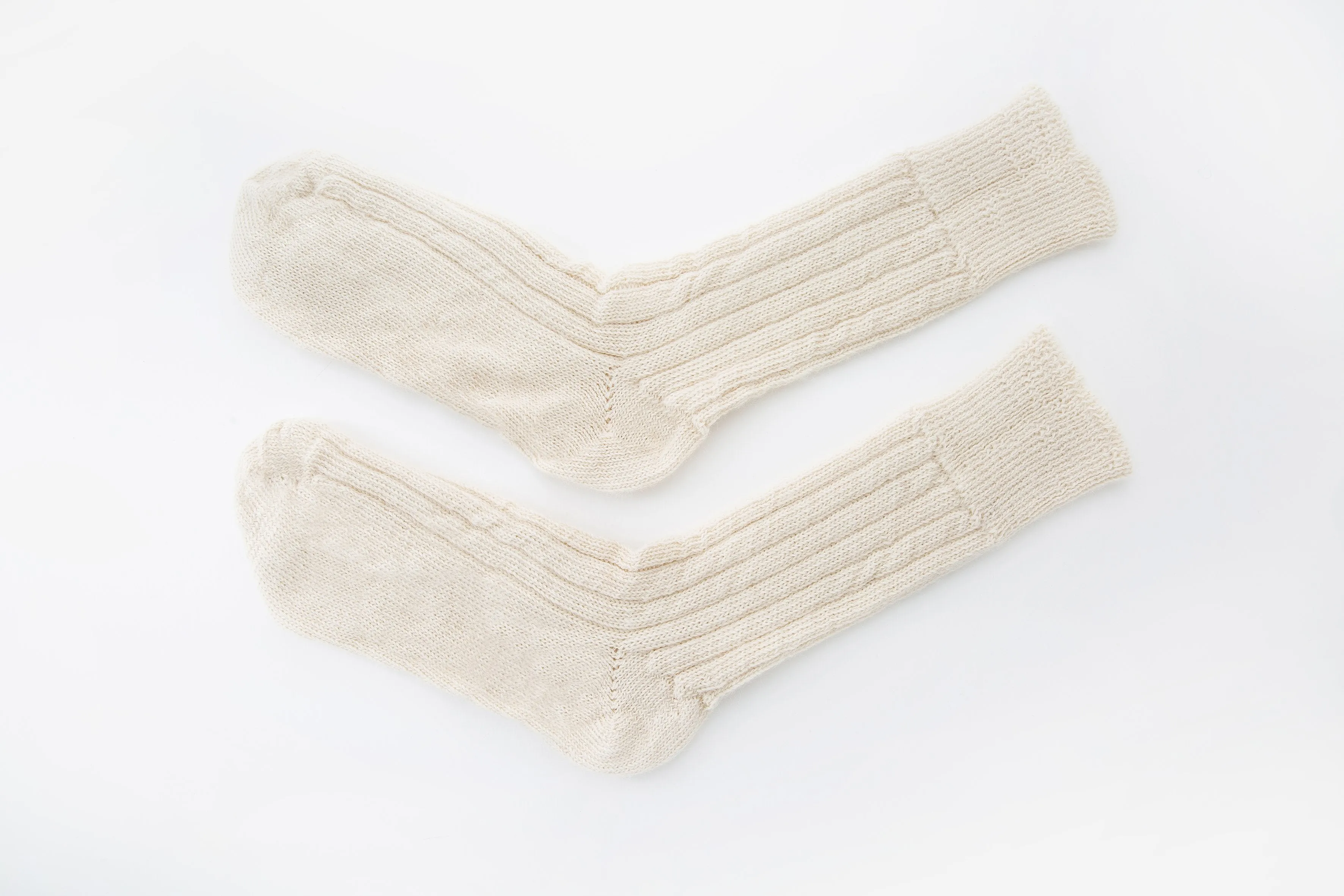 The Pastel Alpaca Bed Sock Collection  - Made in Britain