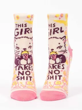 This Girl Takes No Shit Ankle Socks