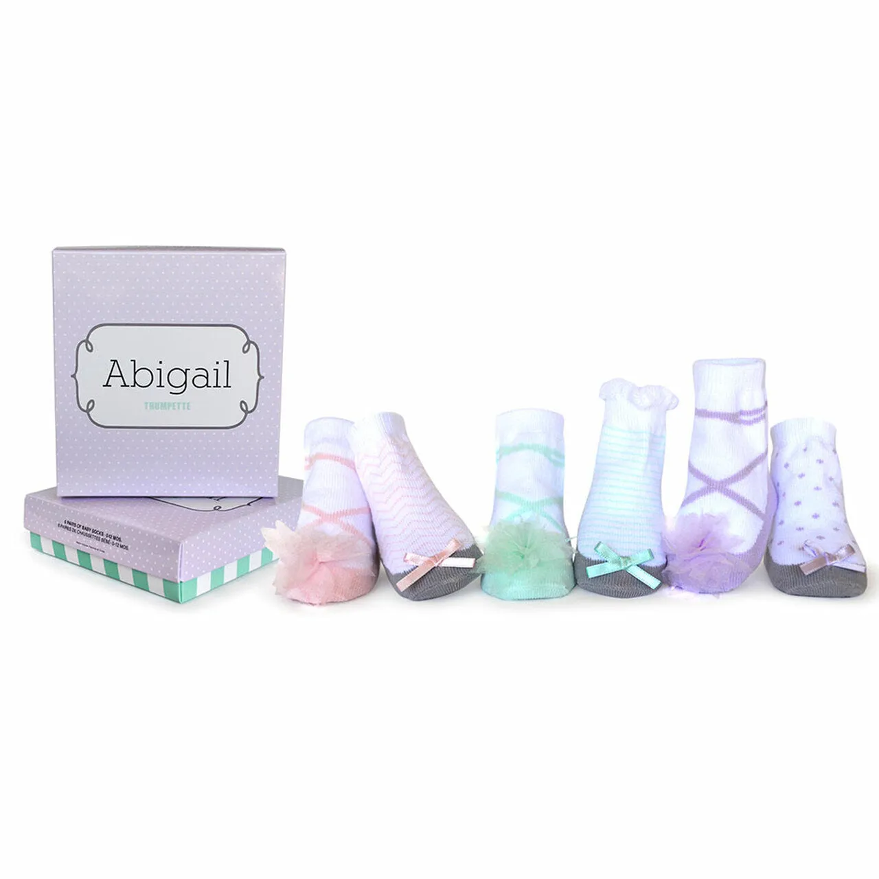 Trumpette Abigail Pastel Socks, 6 Pack